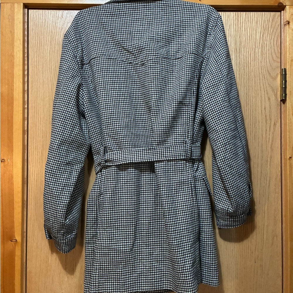 Vintage Marsh Landing Black and White Houndstooth Jacket - Picture 2 of 5